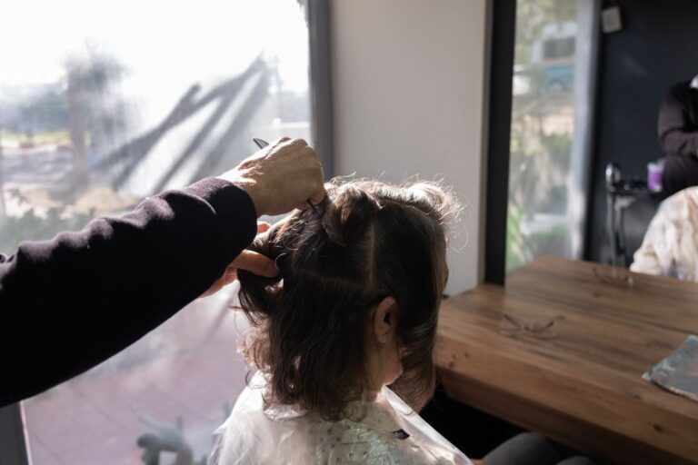 custom lighting/balayage