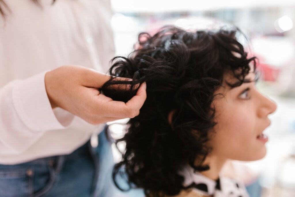 blow dry